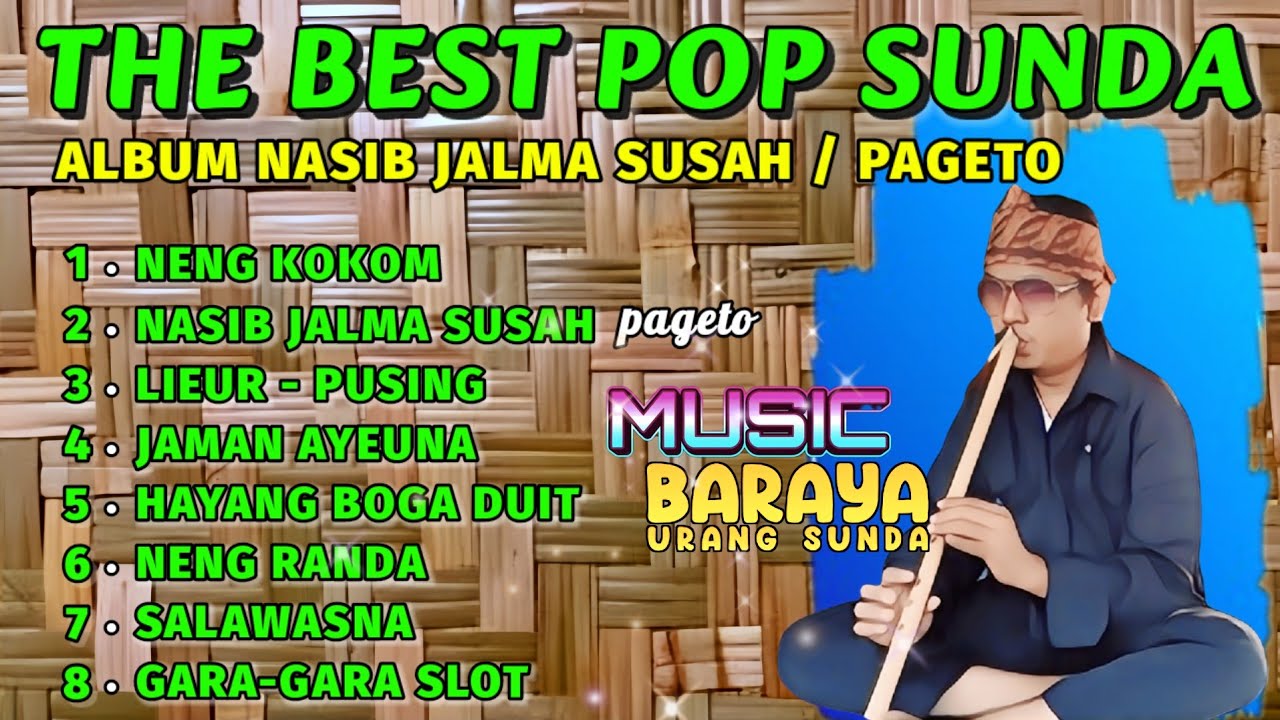 THE BEST POP SUNDA PILIHAN ALBUM PAGETO KARYA BOENGA 21 #populer #popsundaterpopuler
