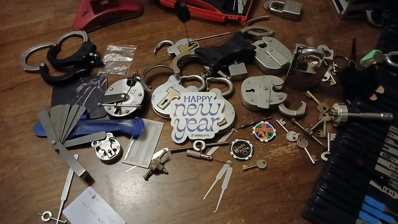 (384) The January Jail Jewellery Challenge Day 1 Chubb 1K70's shimmed with homemade shim