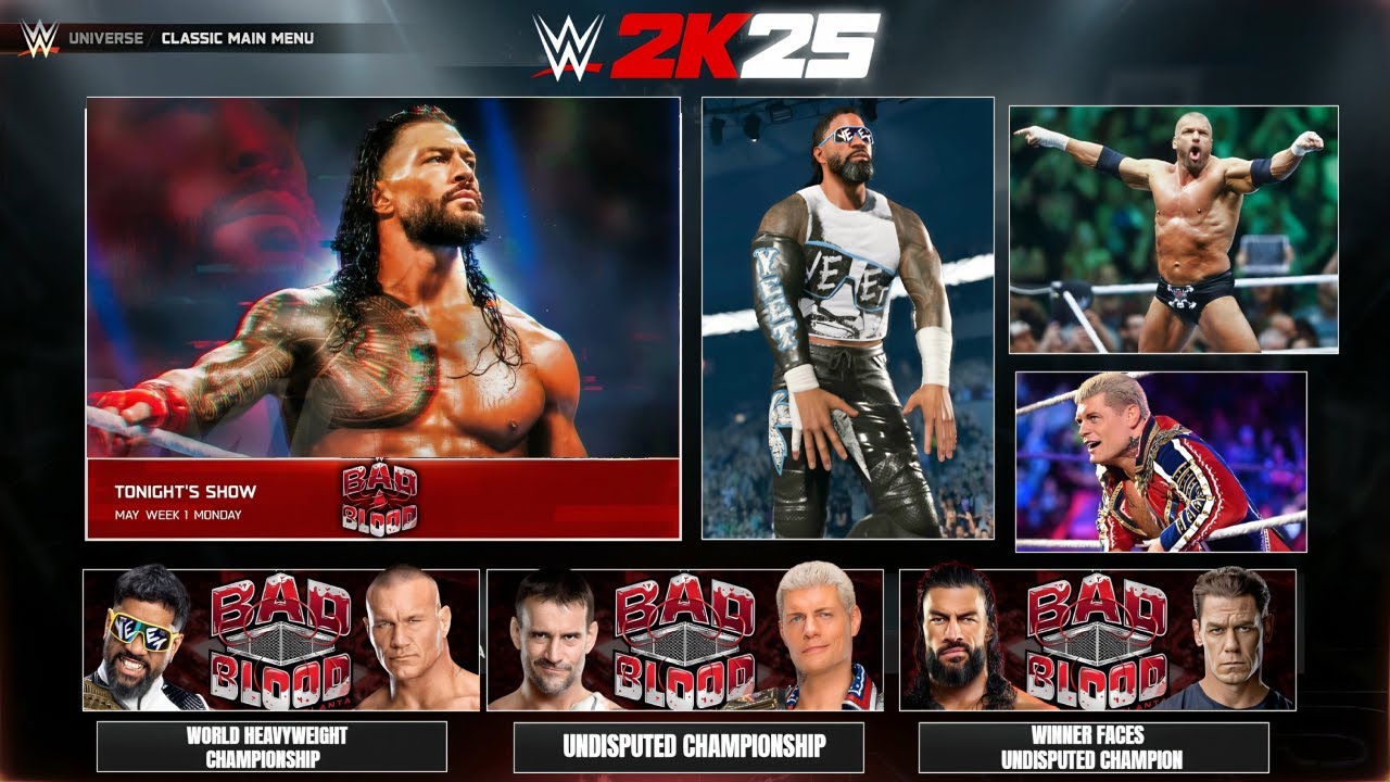 WWE 2K25 LIVE Stream - Welcome To Bad Blood #2