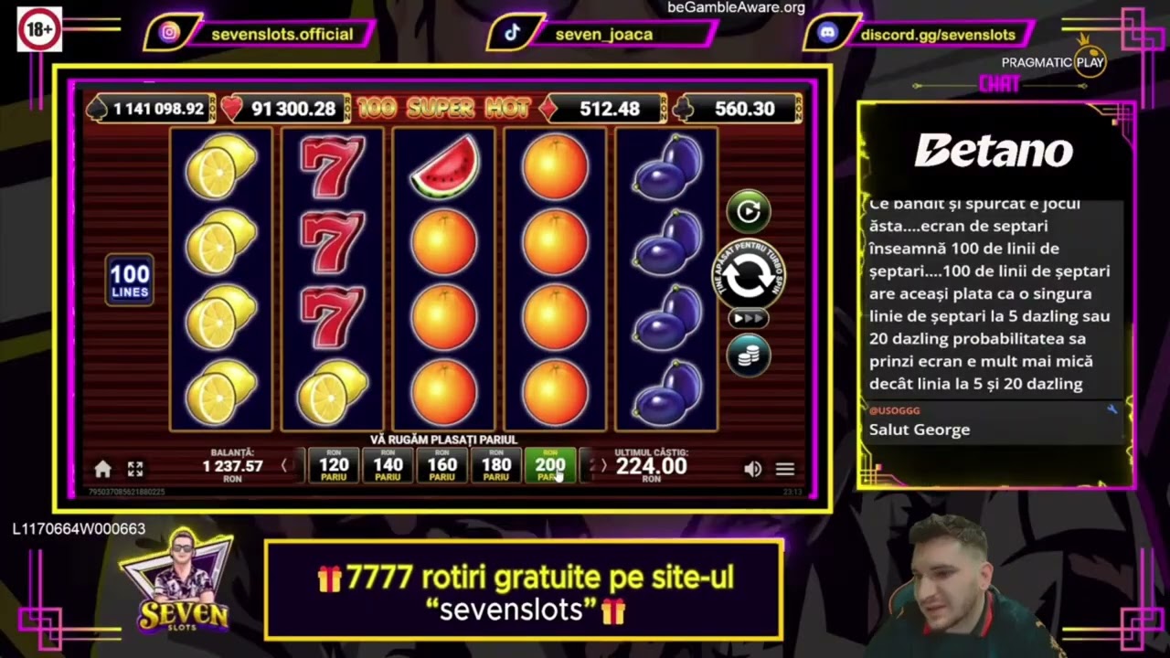 SEVEN SLOTS x IMBINAM UTILUL CU PLACUTUL🔴