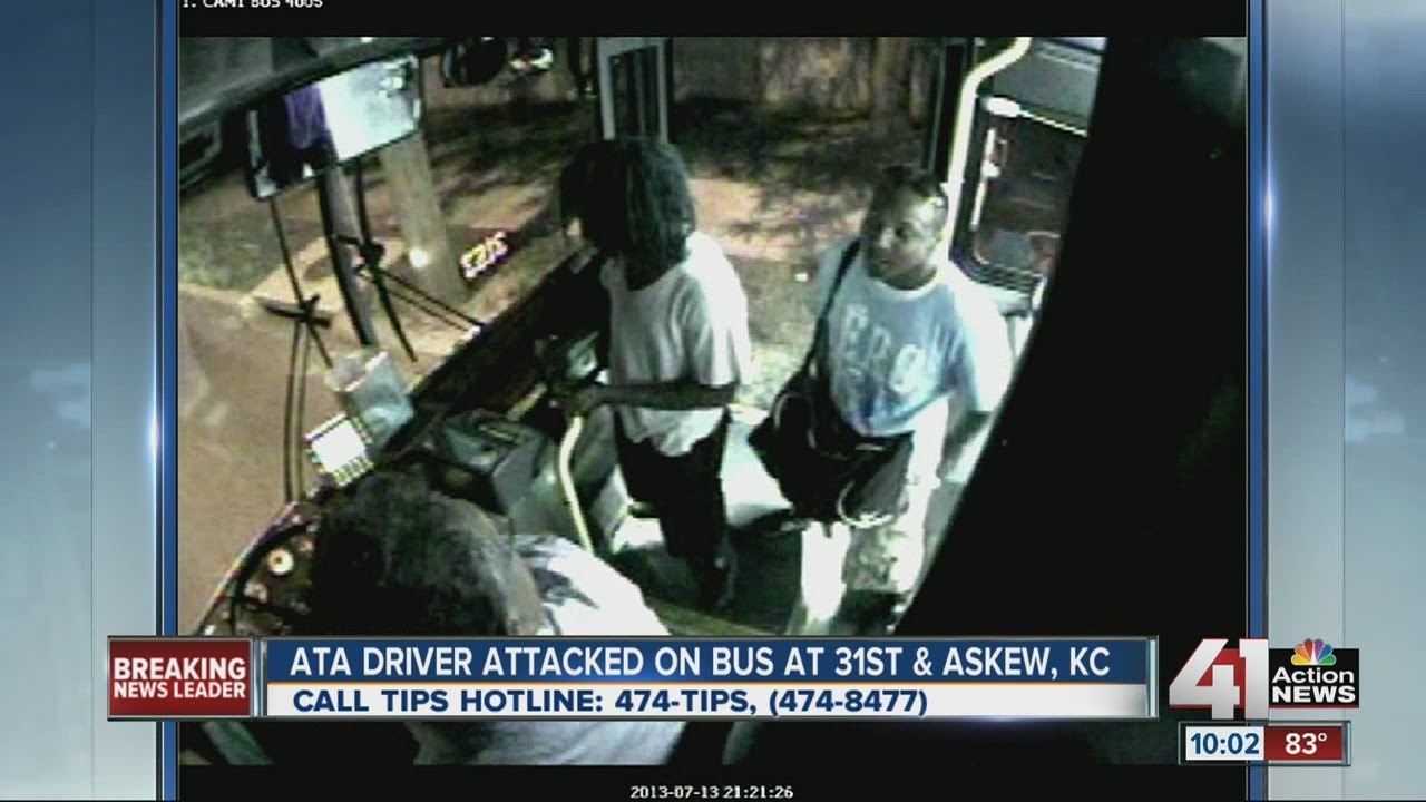 Police looking for two suspects in bus attack