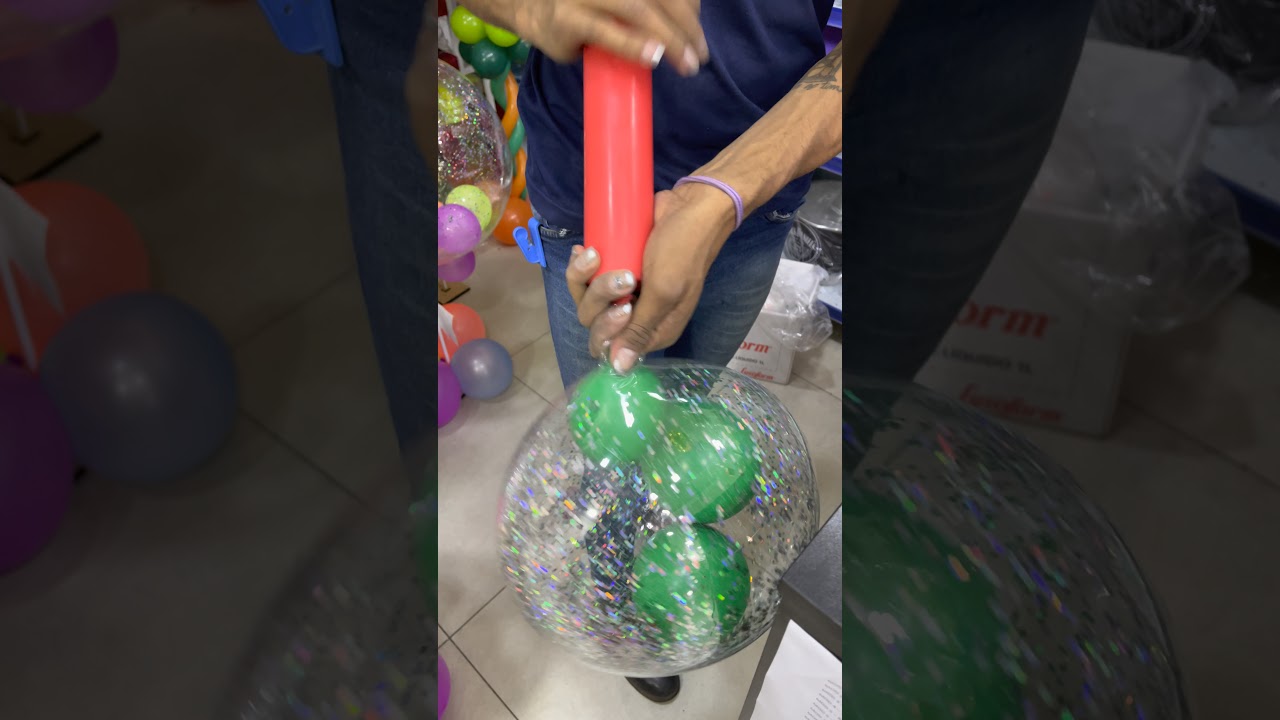 Tutorial montagem de Bubble colando os confetes e segredos que ninguém te conta e selagem correto