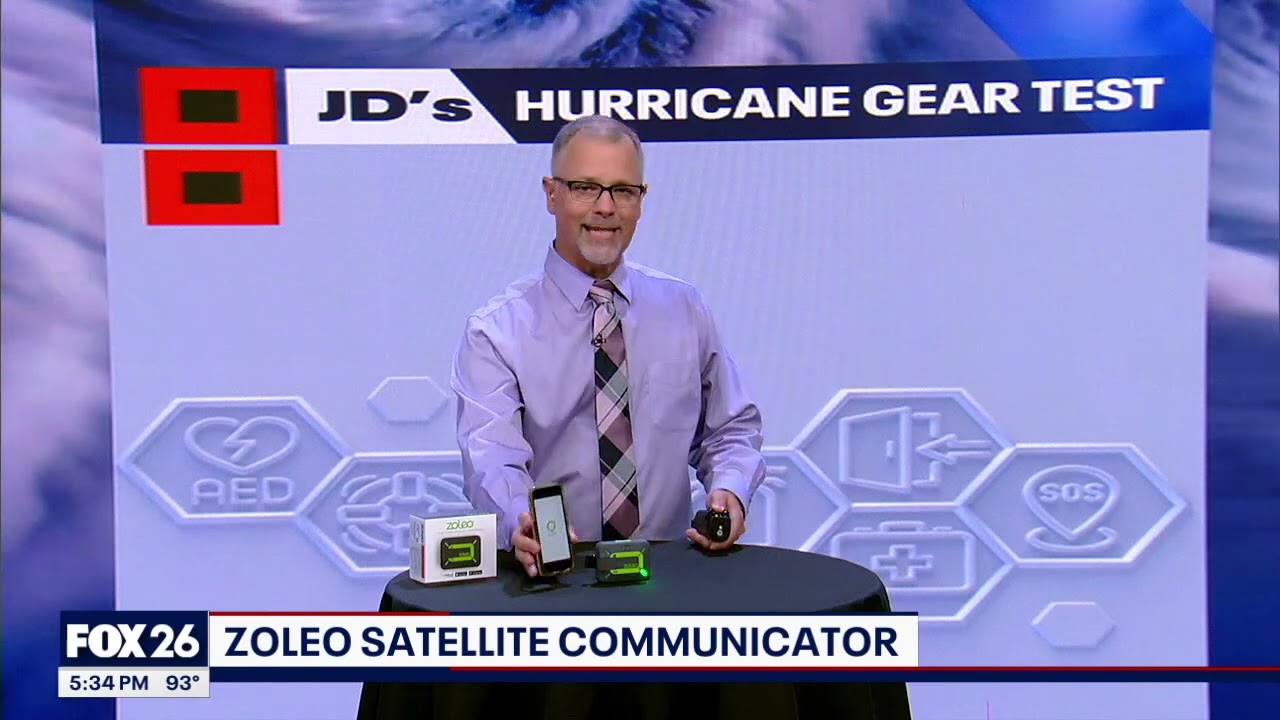 ZOLEO Satellite Communicator - Hurricane Gear Test