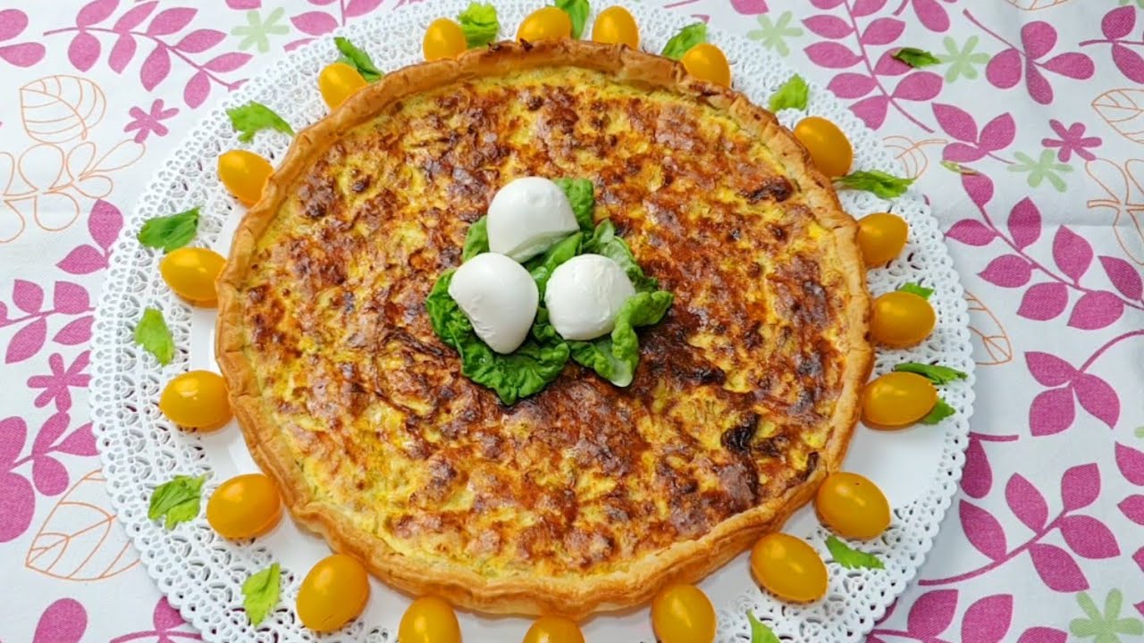 Быстрый и легкий супер вкусный торт из цуккини с слоеным тестом - расслабляющее видео