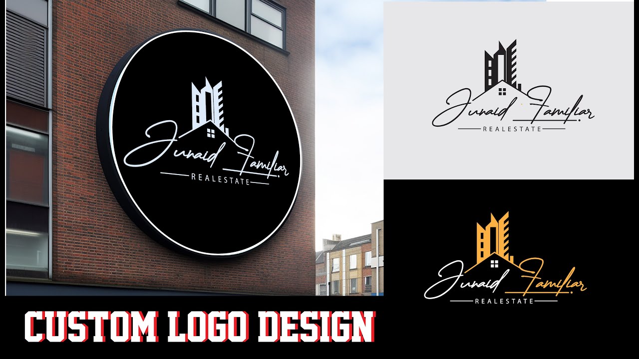 How to Design Custom Logo in Adobe illustrator | #illustrator #logo #tutorial #custom #howto
