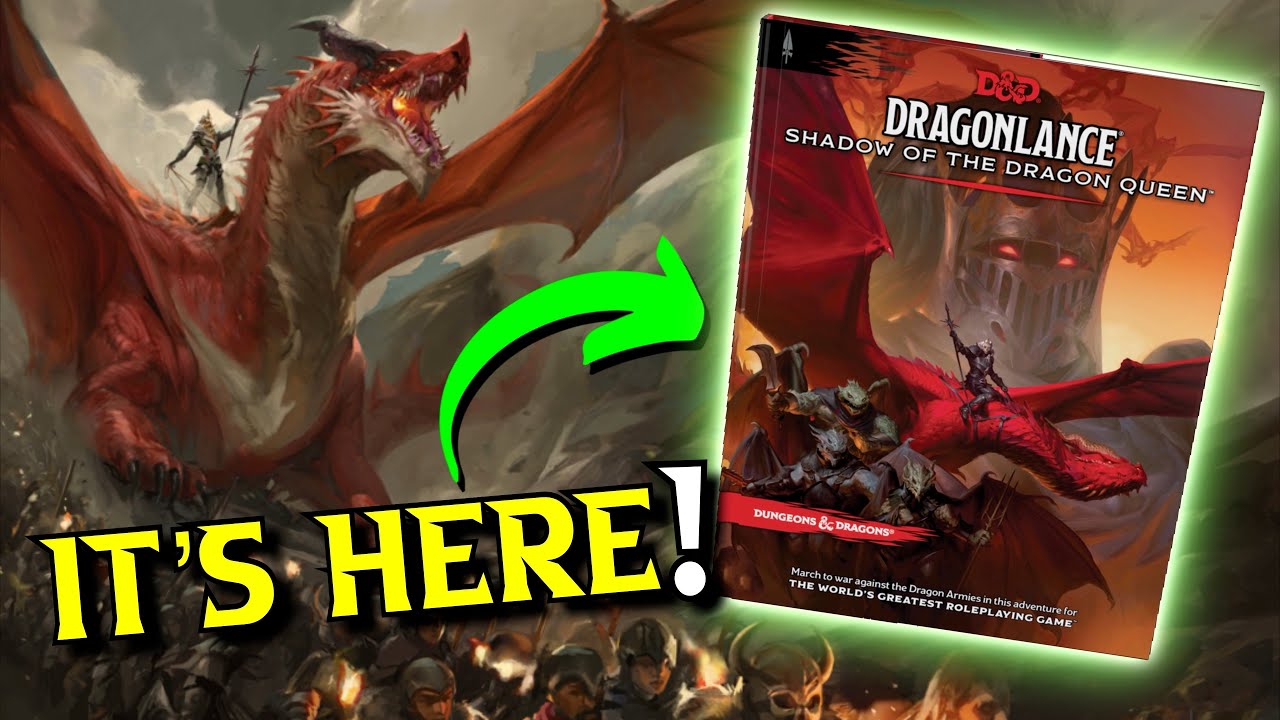 3 книги D&D в ОДНОЙ | Обзор приключений Dragonlance Shadow of the Dragon Queen