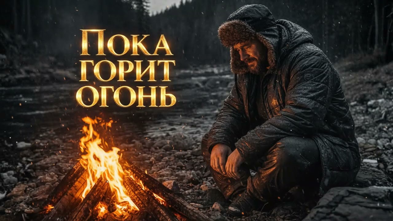 ❄️ Зимний вечер у реки – Русский шансон о боли, холоде и судьбе