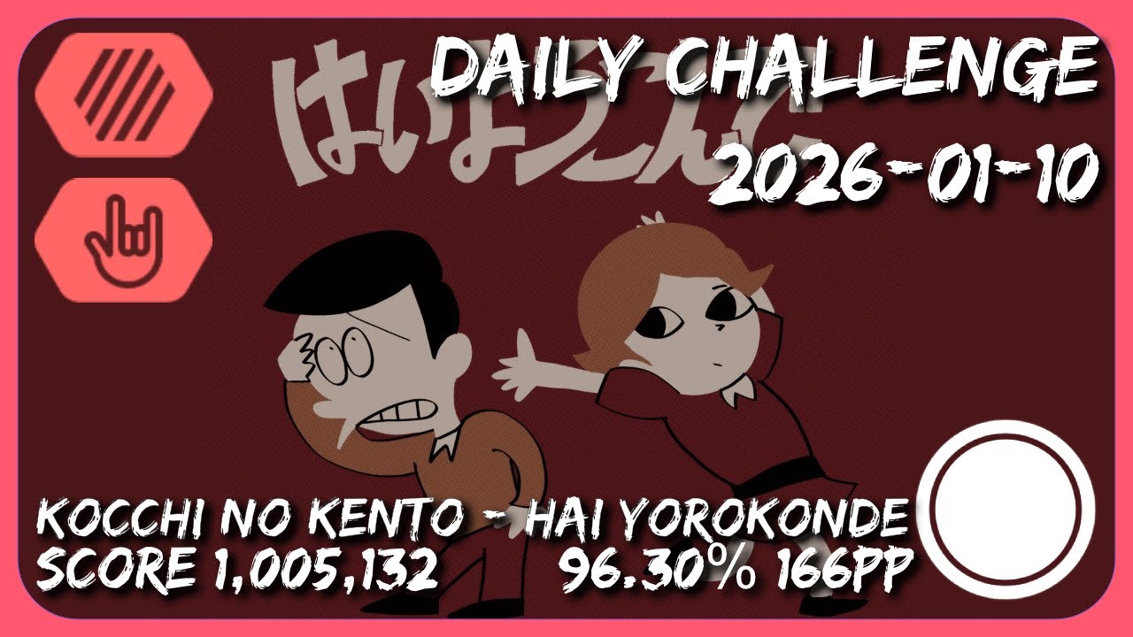 2026-01-10 Daily Challenge | osu!Lazer