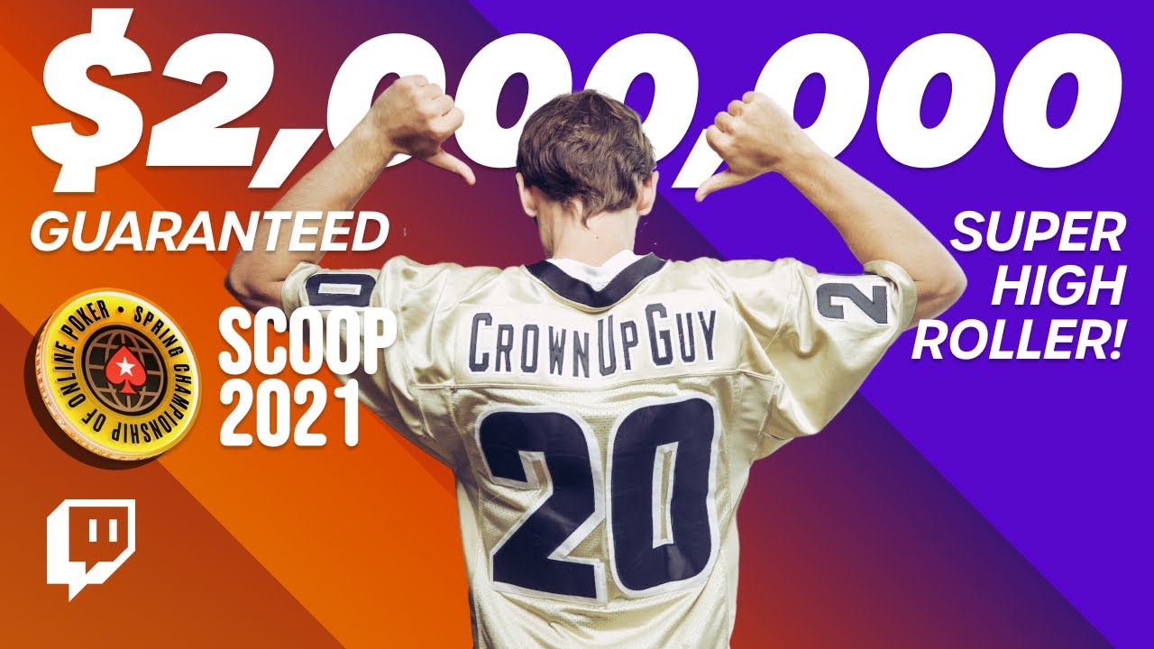 $2,000,000 GUARANTEED!? SCOOP 2021 Super High Roller - Twitch Highlights