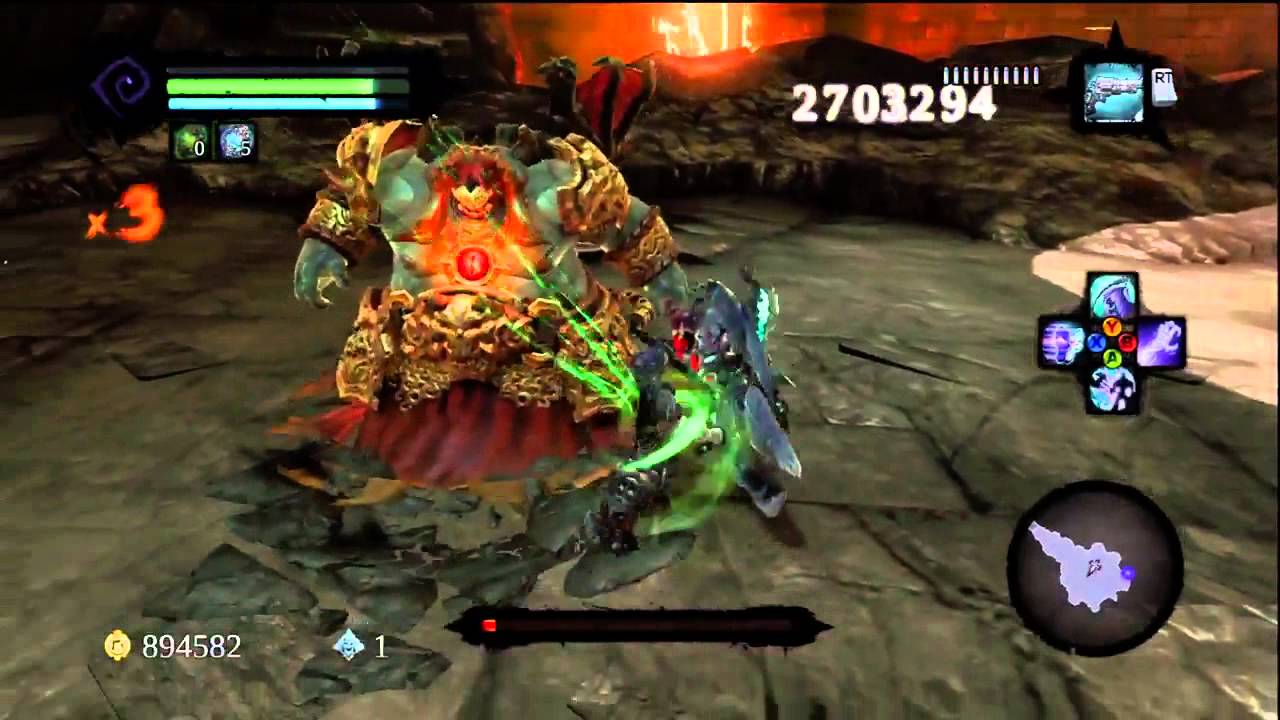 Darksiders 2 - Belial - Legendary Trident & Boss Fight