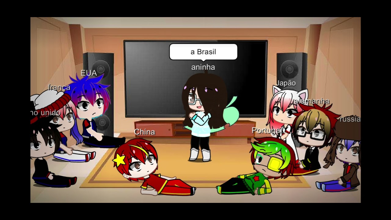 countryhumans AU reagindo a Brasil
