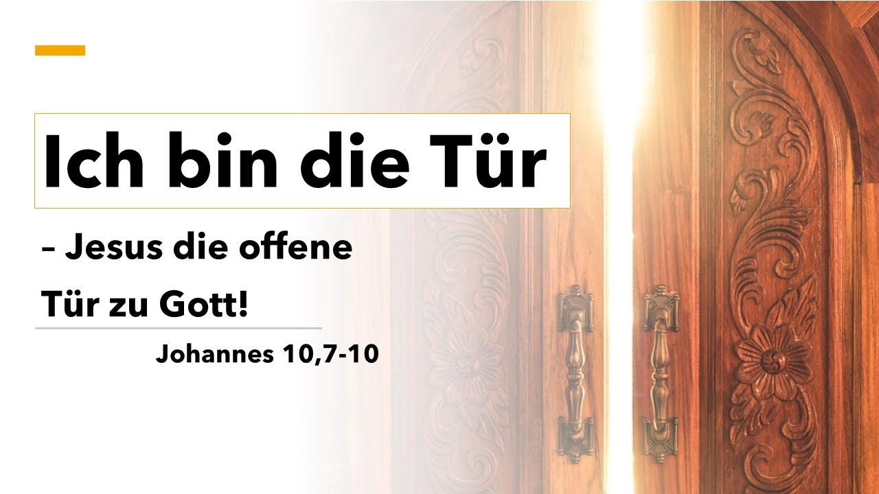 Ich bin die Tür! // Dr. Heinrich Derksen