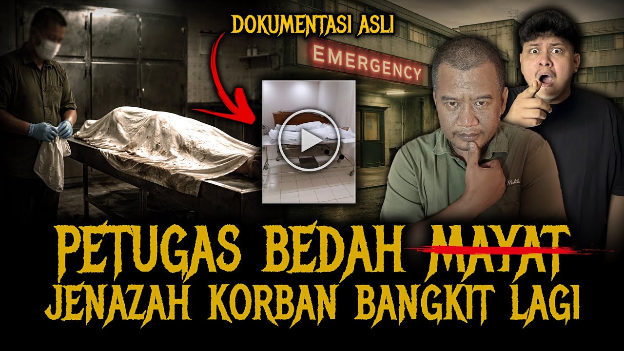 KOK BISA SEREM GINI ?? 30 TAHUN JADI PETUGAS JENAZAH RUMAH SAKIT