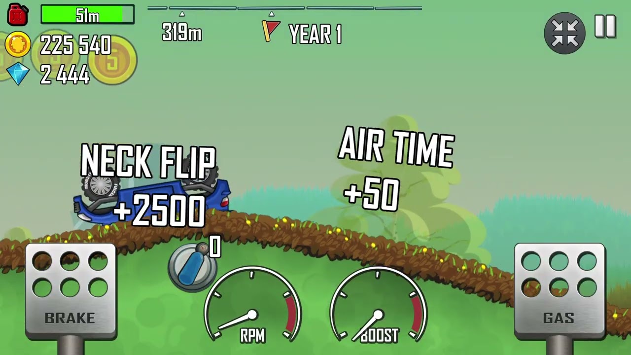 Hill Climb Racing i make world record😀😀 #youtubepromotion #youtubeshorts