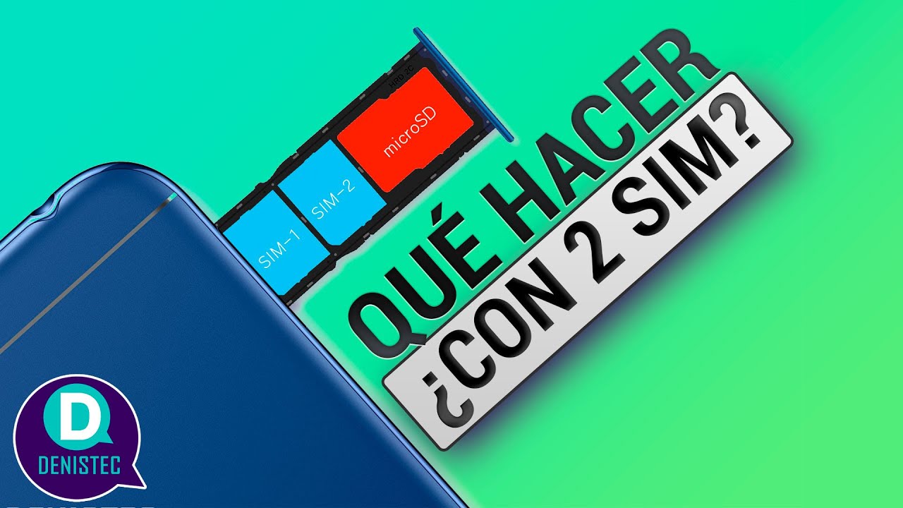 Celulares con doble SIM ¿Se deben usar las 2 bandejas? 🤔📱
