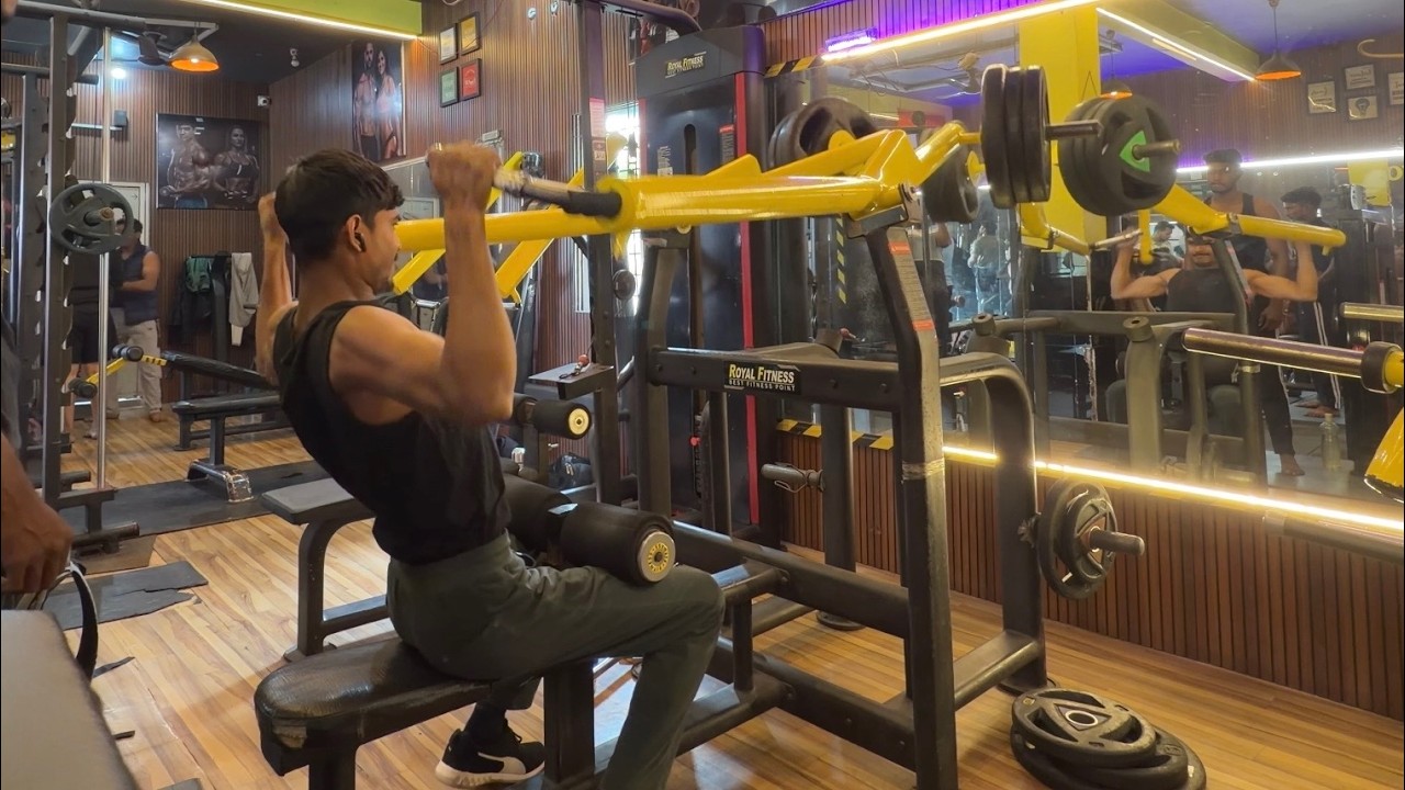 Back Workout | Beginner Fitness Journey 💪