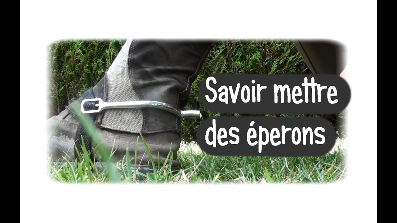 [Tuto n&deg;3] Mettre des &eacute;perons