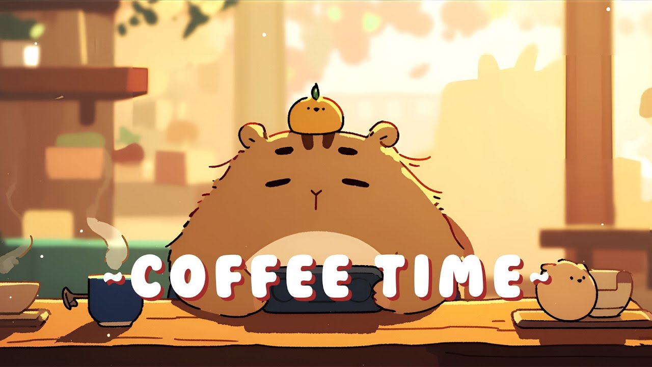 Capybara Beat Station | Peaceful Lofi Hip Hop Beats 🦫 🎧 ✨