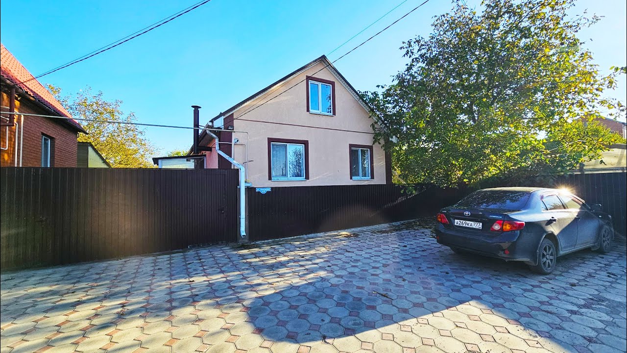 Обжитой дом в городе на юге Краснодарского края