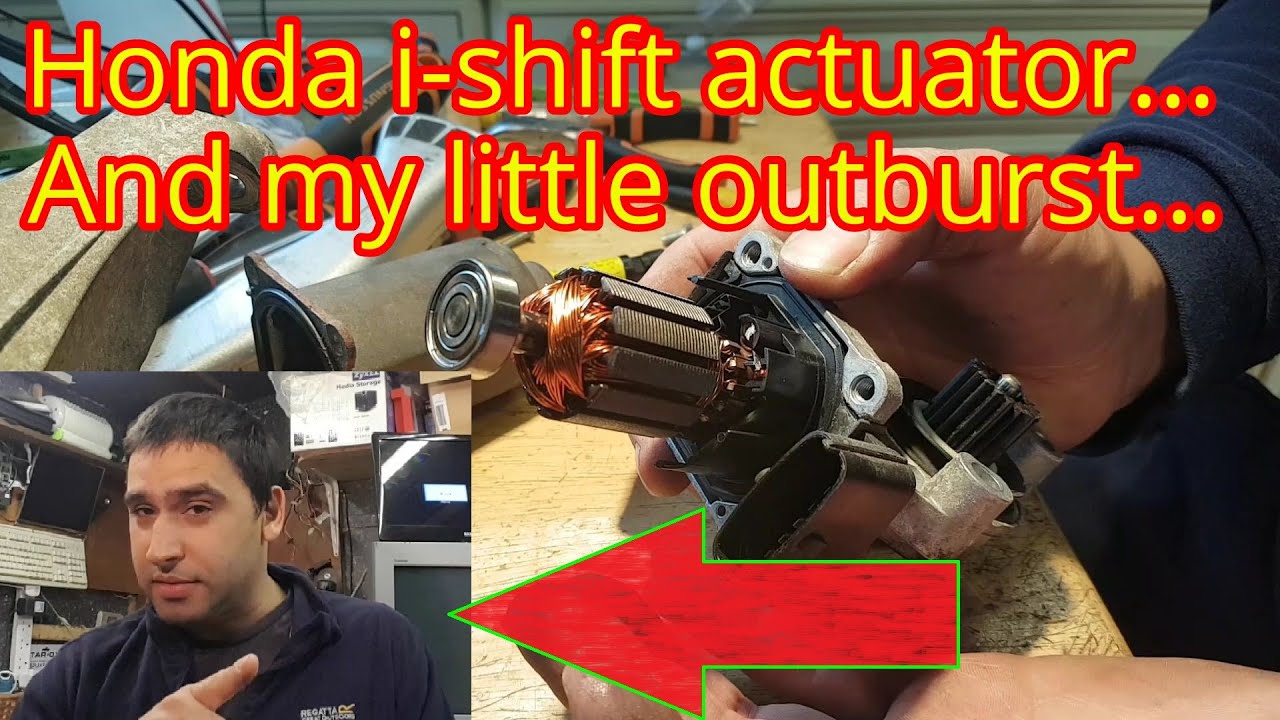 Honda Civic i-shift gears actuator inspection and testing... with a twist! 😕