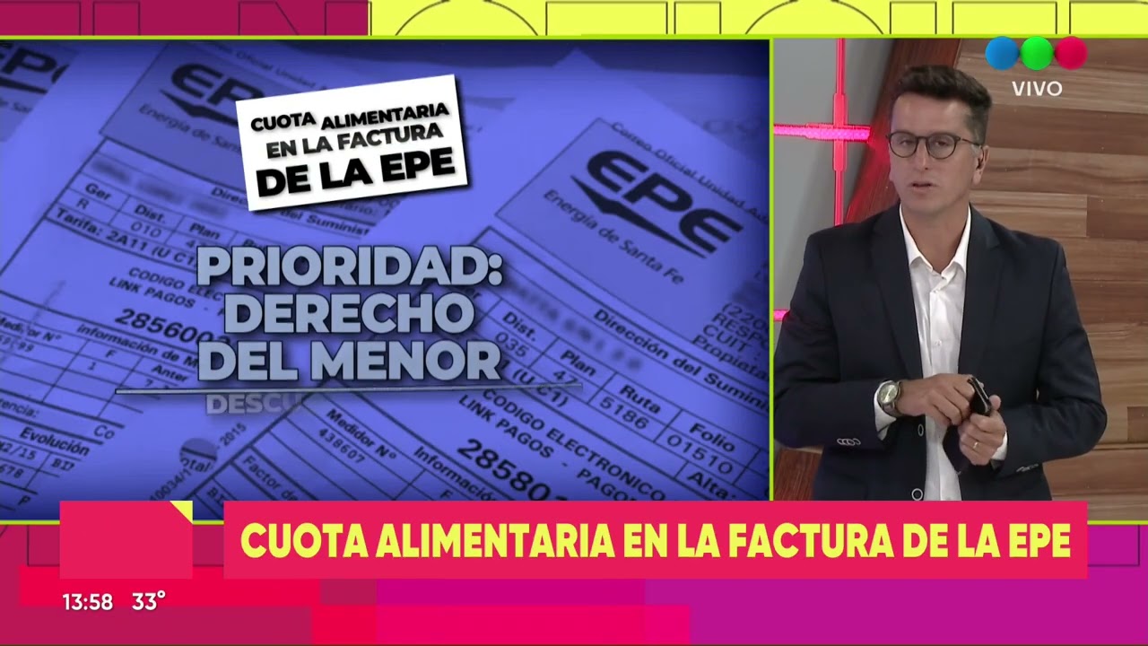 Nuevo fallo en la Justicia santafesina: cobrarán la couta alimentaria en la factura de la EPE
