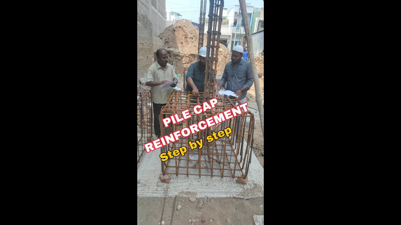 Understanding the pile cap reinforcement #pile cap design #p