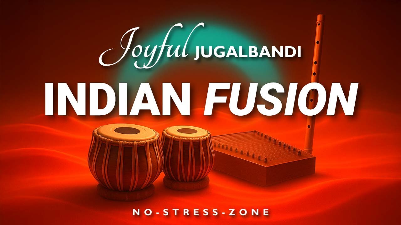 Indian Instrumental -Tabla, Santoor & Bansuri | Rhythm Gently Glows &ndash; Global Fusion Dance Fusion
