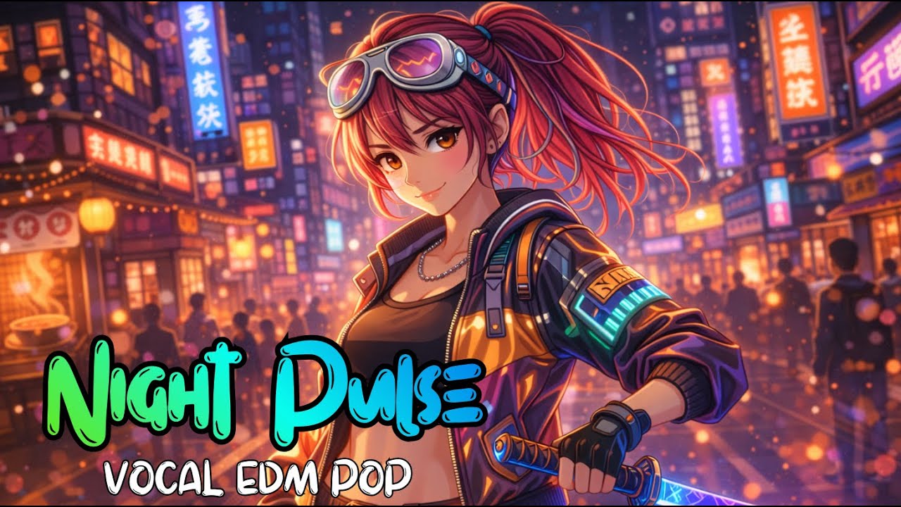 Night Pulse Turning Into Motion 🎵 Vocal EDM Pop House Mix
