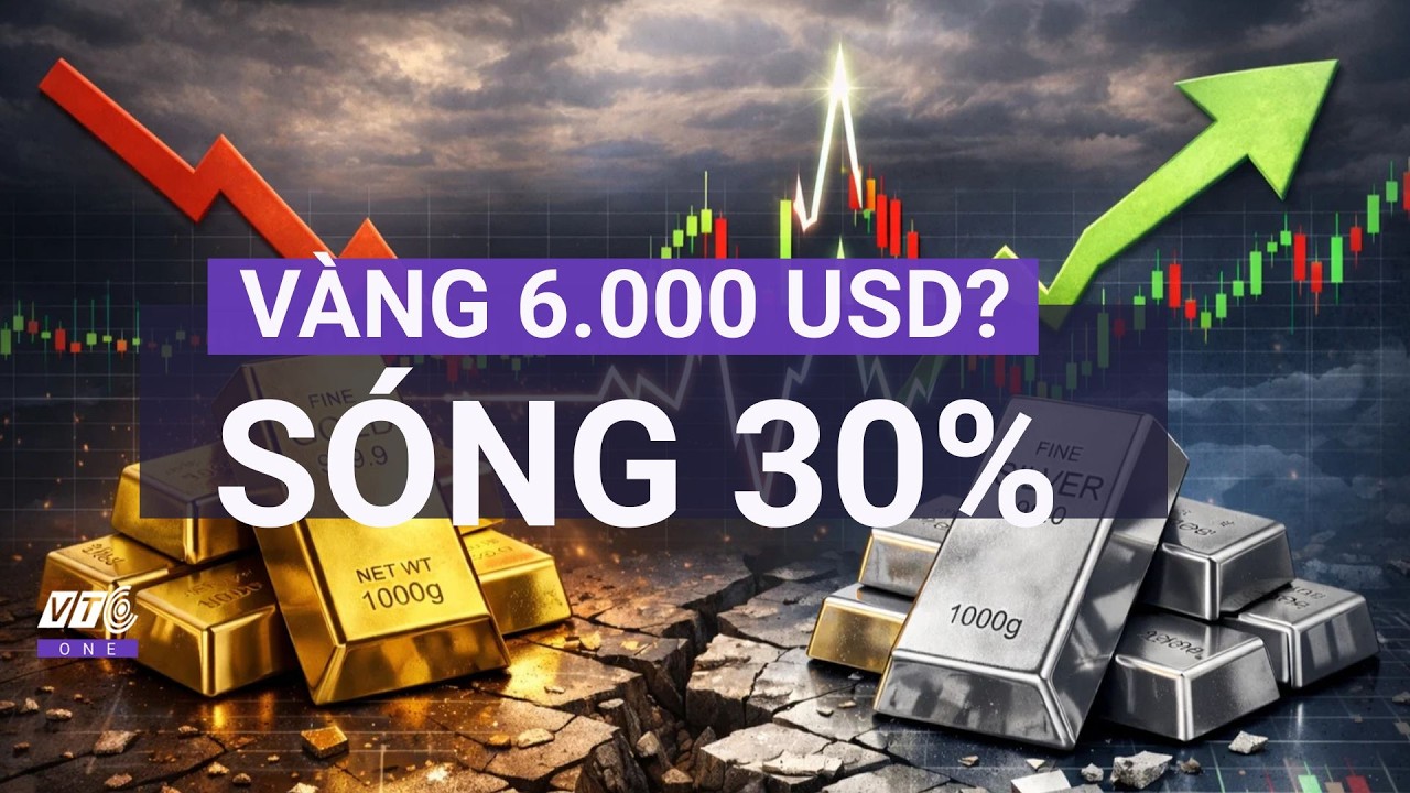 Dự báo giá vàng biến động tới 30% trong năm 2026 l VTC One