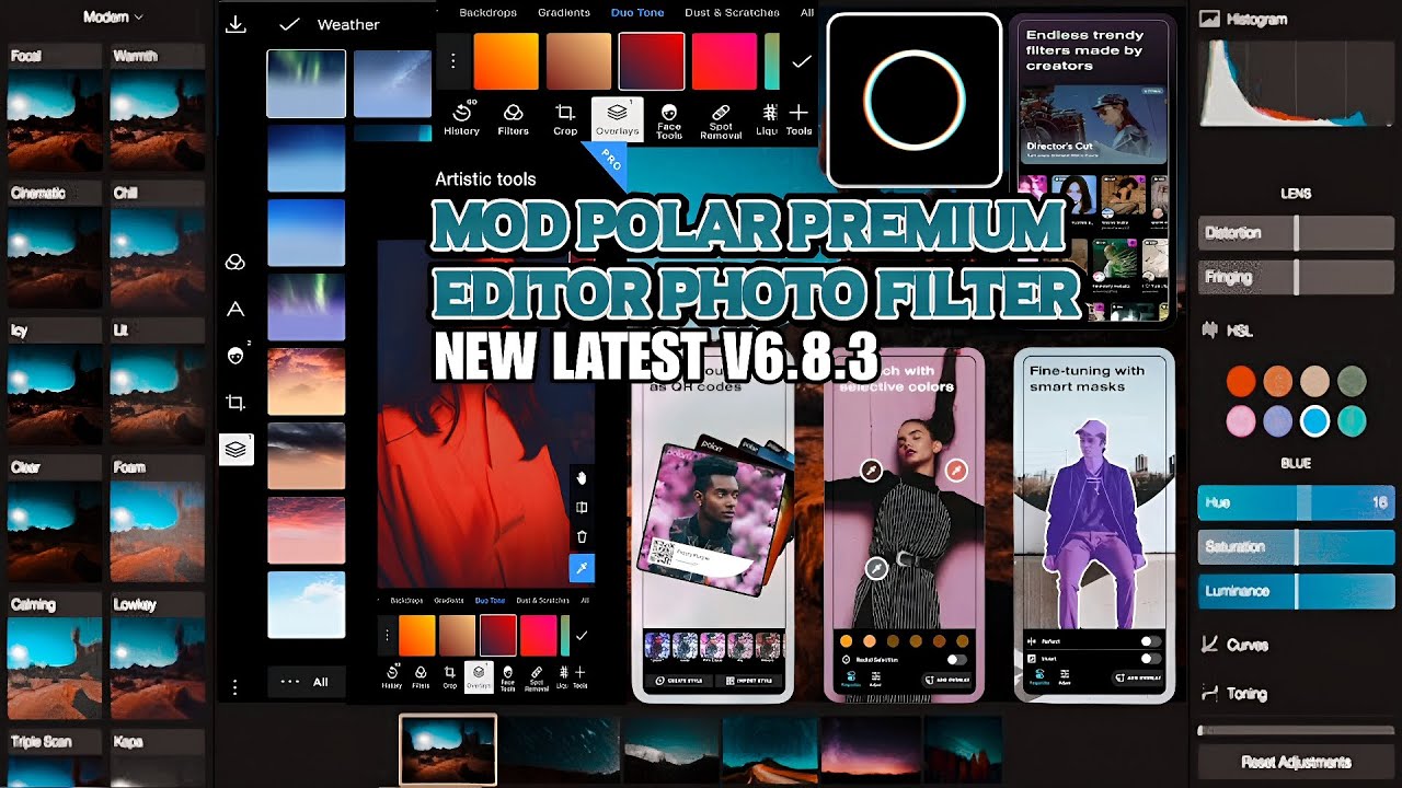 POLAR FOTOGRAFI PREMIUM APK UPDATE TERBARU PHOTO FILTER & VIDEO EDITOR TERBAIK