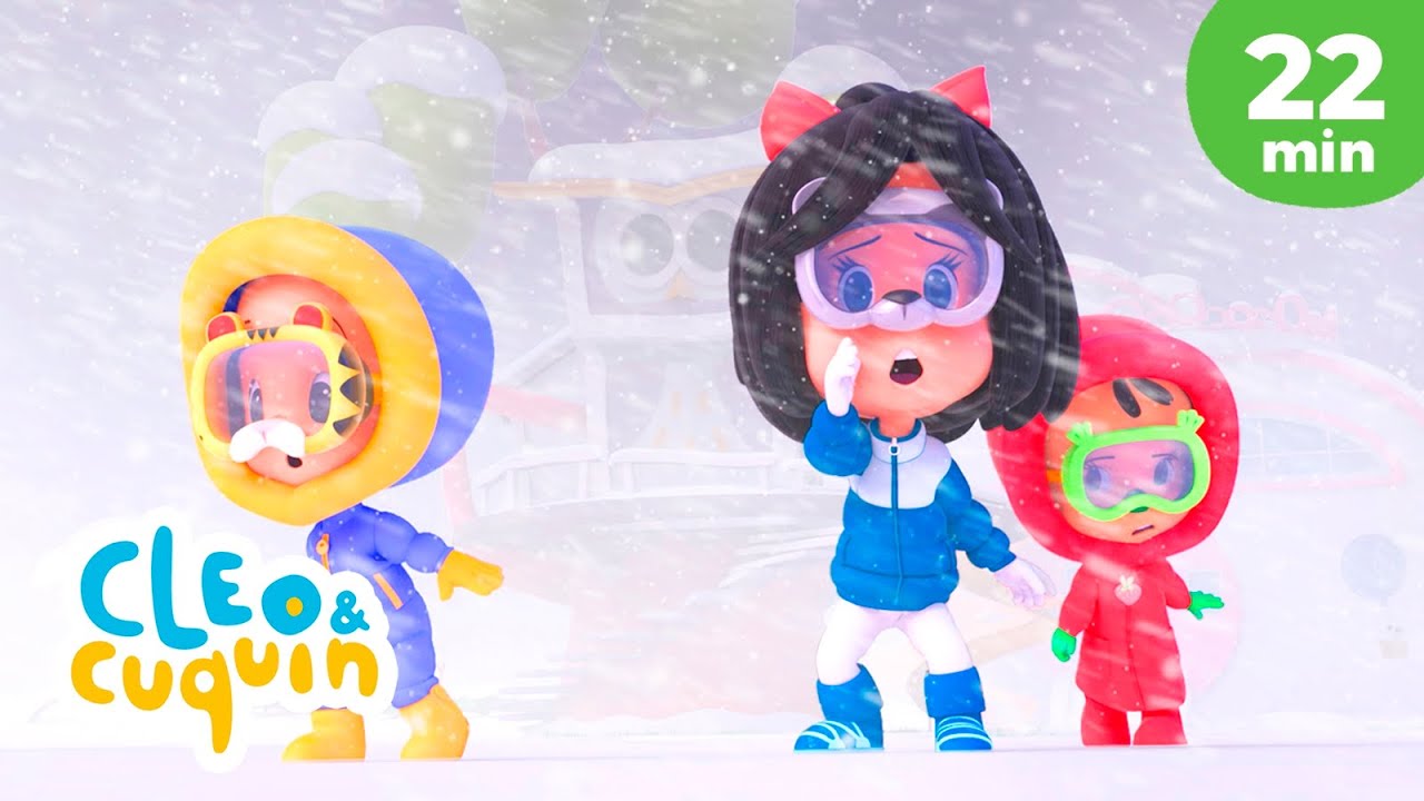 SNOWY SEARCH | Cleo & Cuquin: Educational videos