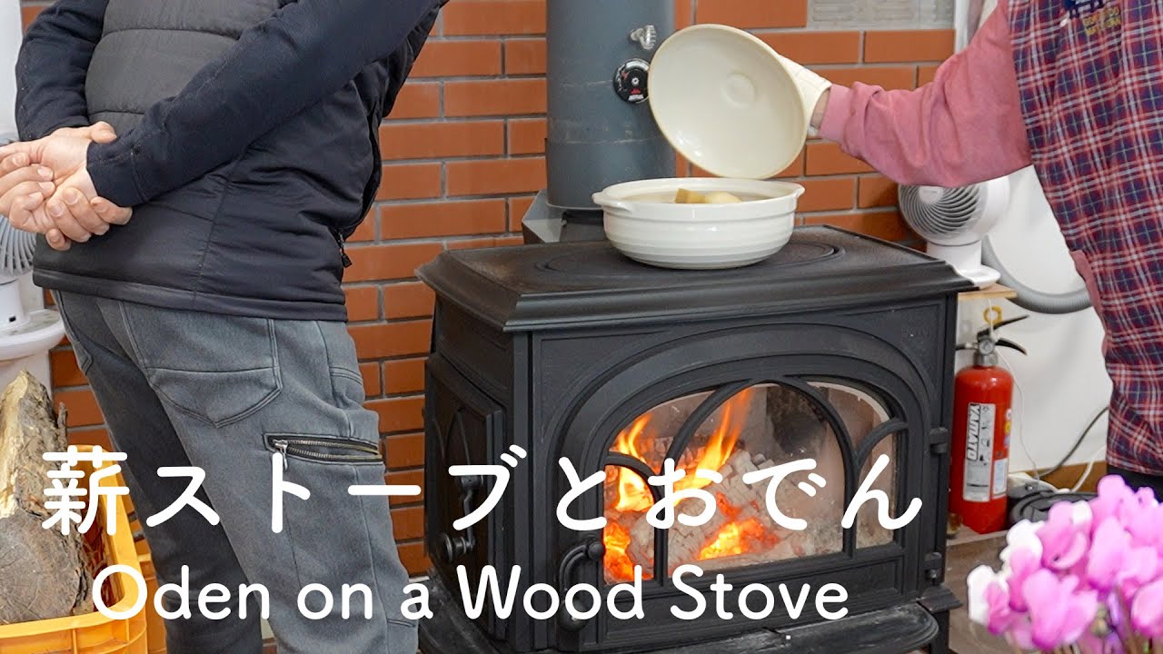 【田舎暮らし#111】冬の田舎暮らし❄️｜ヒバを伐採し、おでんを煮る一日🌲A Winter Day in Rural Japan |Logging a Hiba Tree & Making Oden