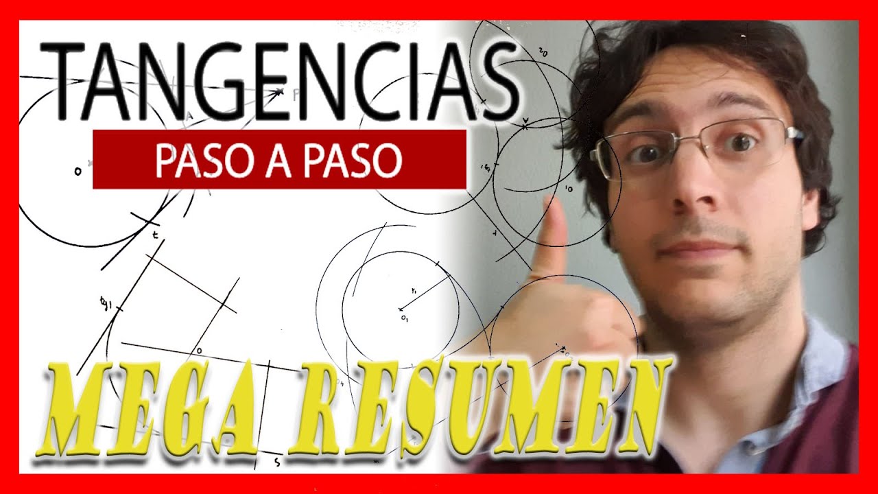 💯 Resumen de TANGENCIAS Dibujo técnico 👍🏼 repasa paso a paso 😎 Prepara la SELECTIVIDAD