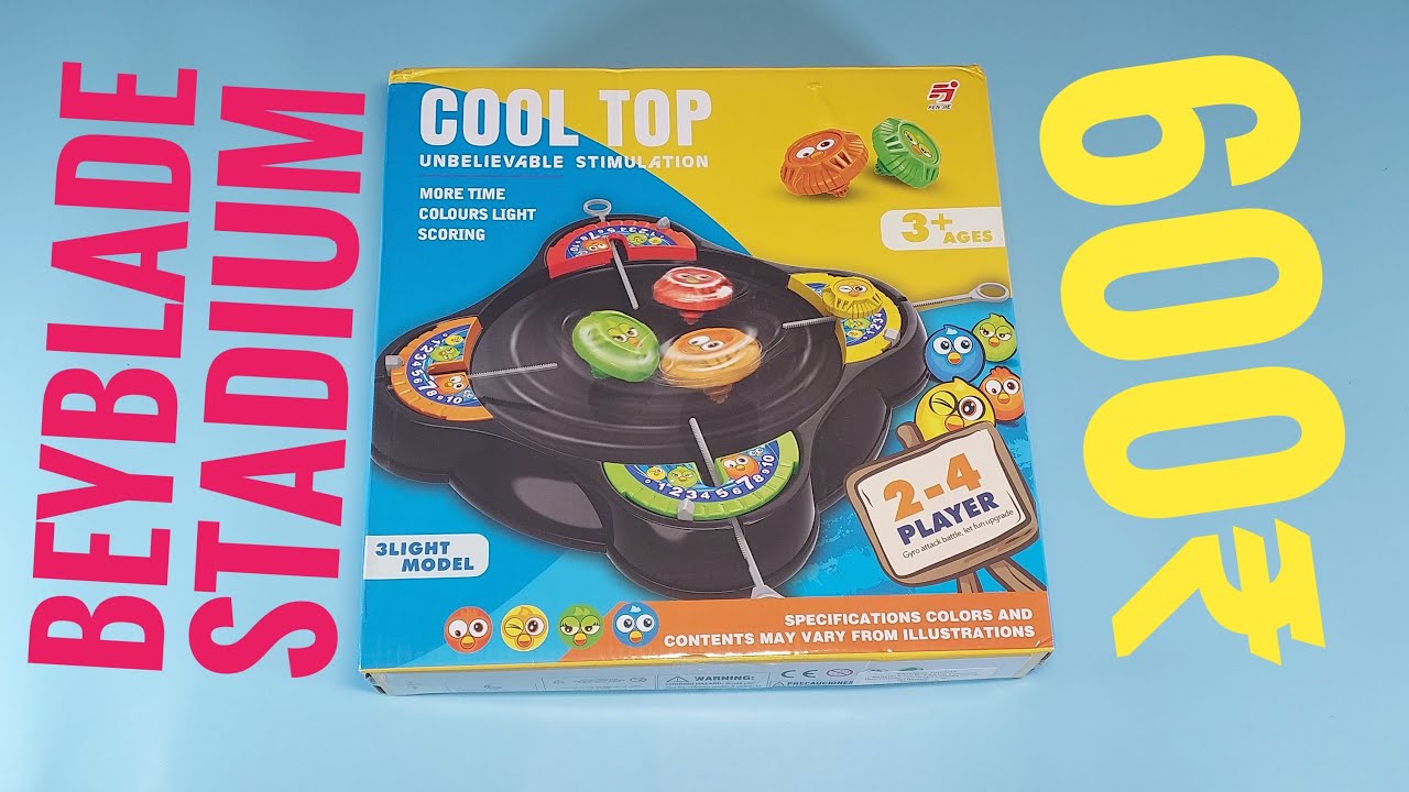 Ccol Top Spin Top Set! Beyblade Stadium in 600 Rupees in Hindi