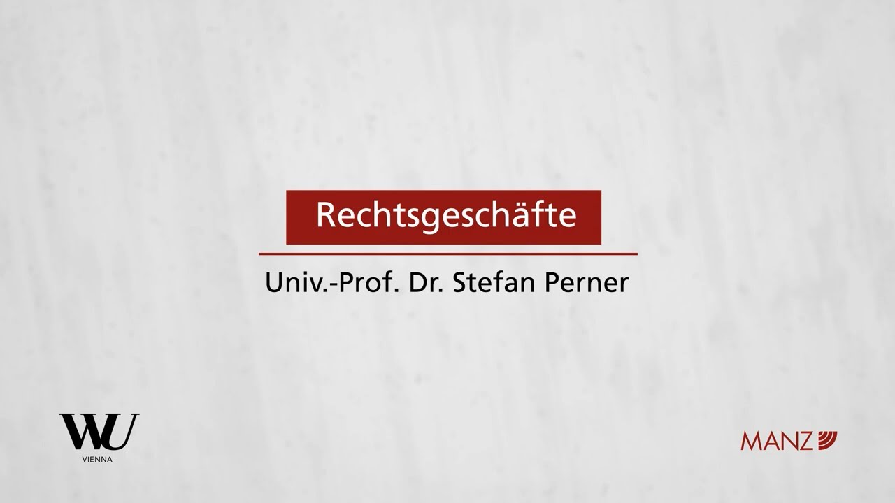 Perner/Spitzer/Kodek - Abschnitt 2.2 - Rechtsgeschäfte