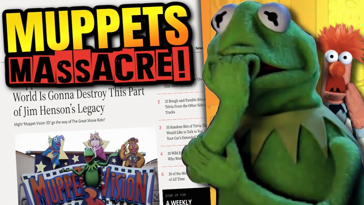 Disney to DESTROY Jim Henson's FINAL Masterpiece?! Muppetvision 3D to Die for Monsters Ride?!