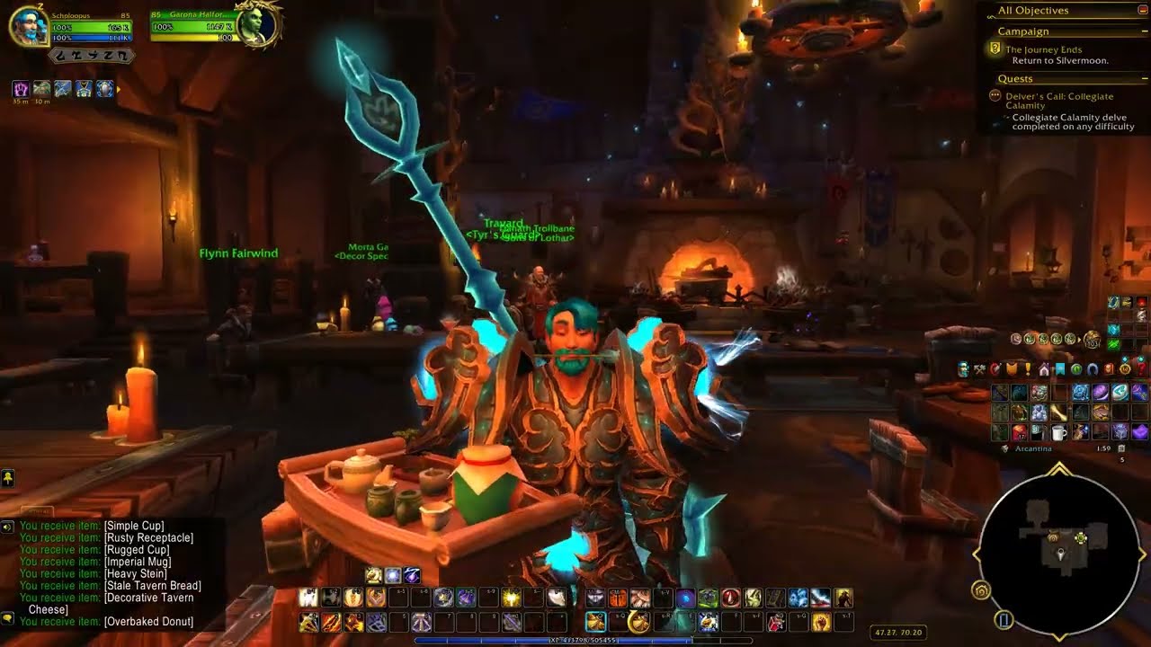 WoW - I Got A Job At Midnights Special Tavern, The Arcantina!