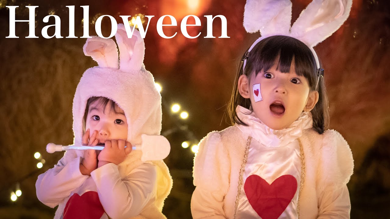 【ハロウィン2020】うさぎのコスチュームを着せたら可愛すぎた。