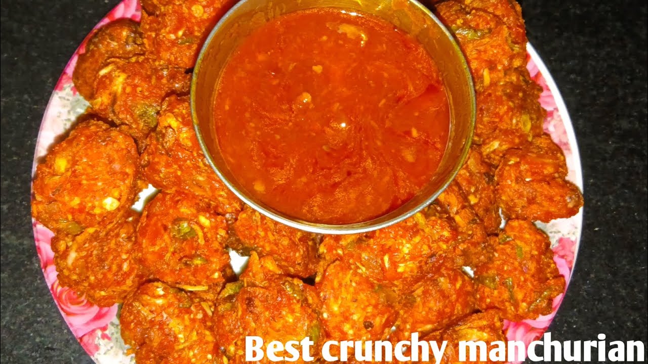 Best crunchy manchurian Ghar per banaen 10 minute mein 🤤😋