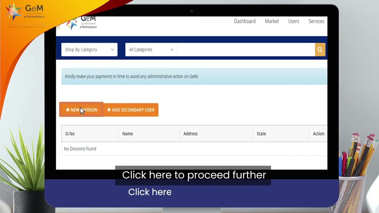 Secondary User Creation Buyer
