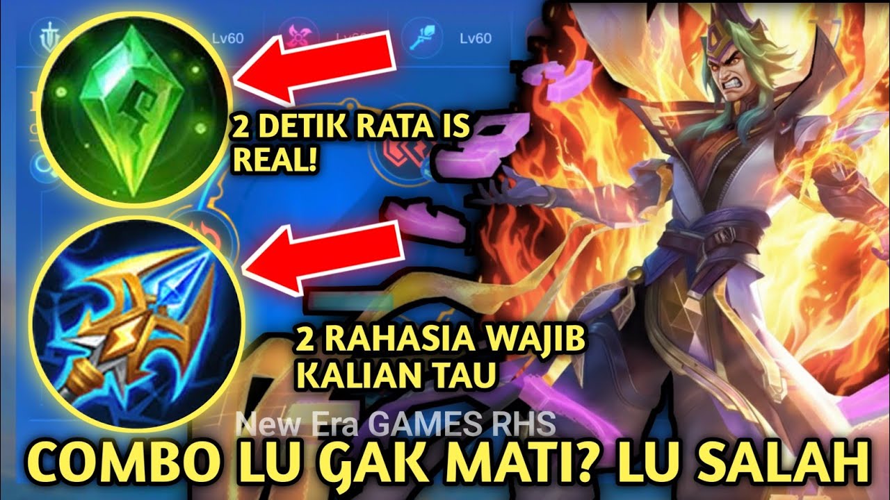 RATA INSTAN! SETTING EMBLEM DAN BUILD VALE TERSAKIT 2025 | BUILD VALE 1 HIT
