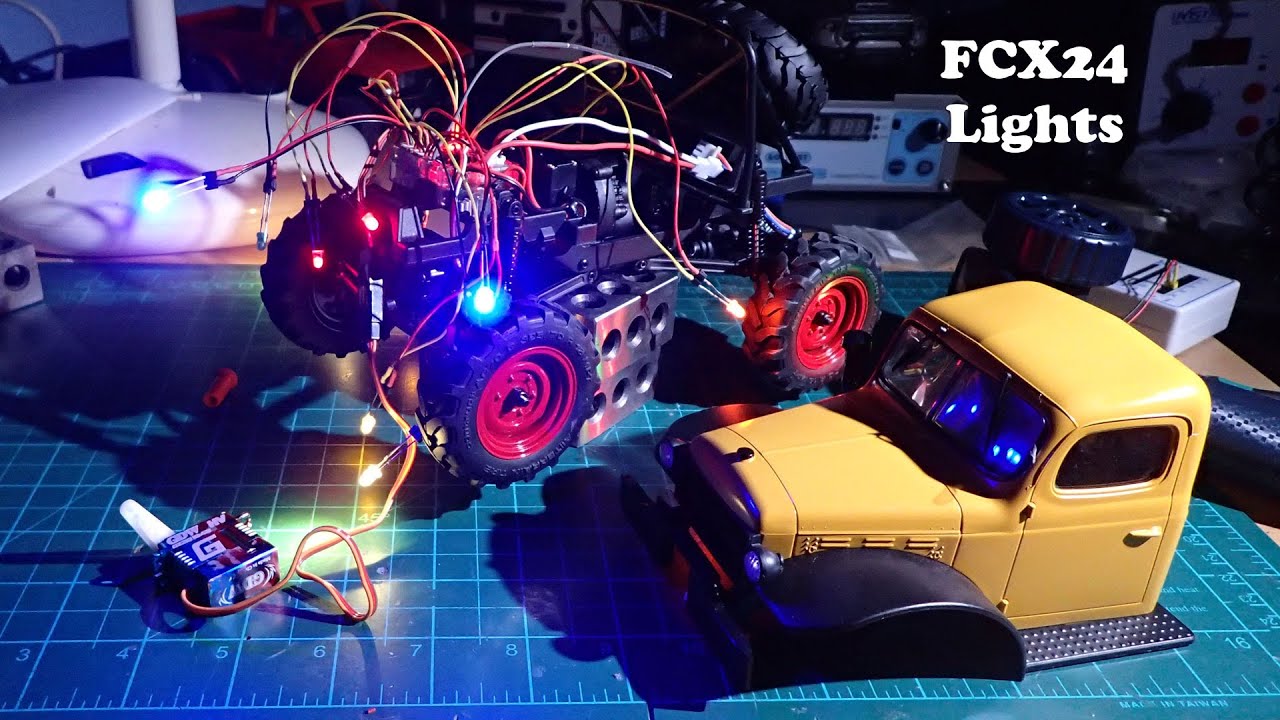 FCX24 board and lightcontroller explained