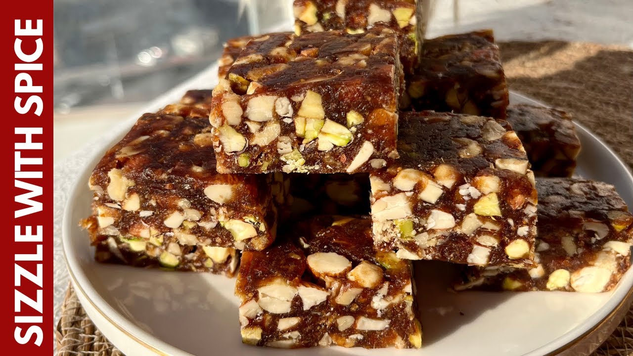 Dates and Dry Fruits Barfi | Healthy Ramadan Iftar Delight