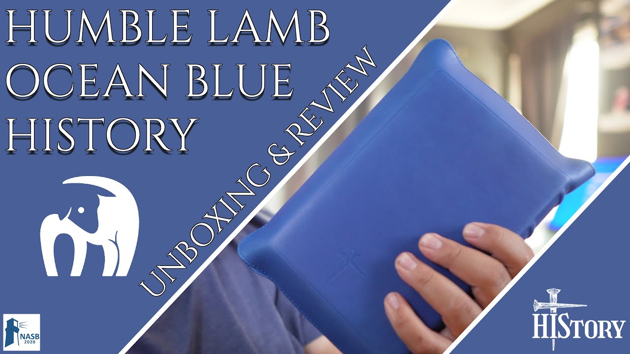 NEW! Humble Lamb HIStory NASB Ocean Blue