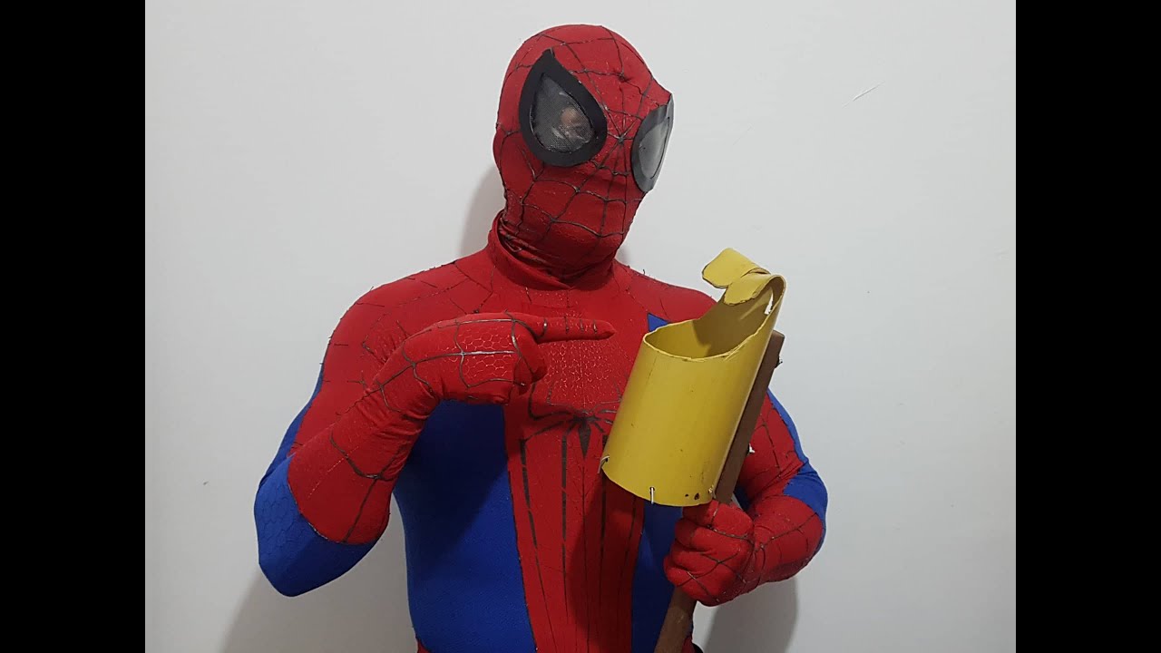 COMO HACER UN RECOLECTOR DE FRUTAS - SPIDERMAN