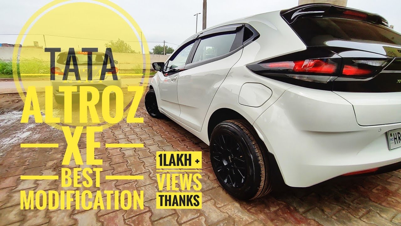 TATA ALTROZ XE BEST MODIFICATION WITH PRICE | TATA ALTROZ MODIFIED | ALTROZ AFTER MARKET ACCESSORIES