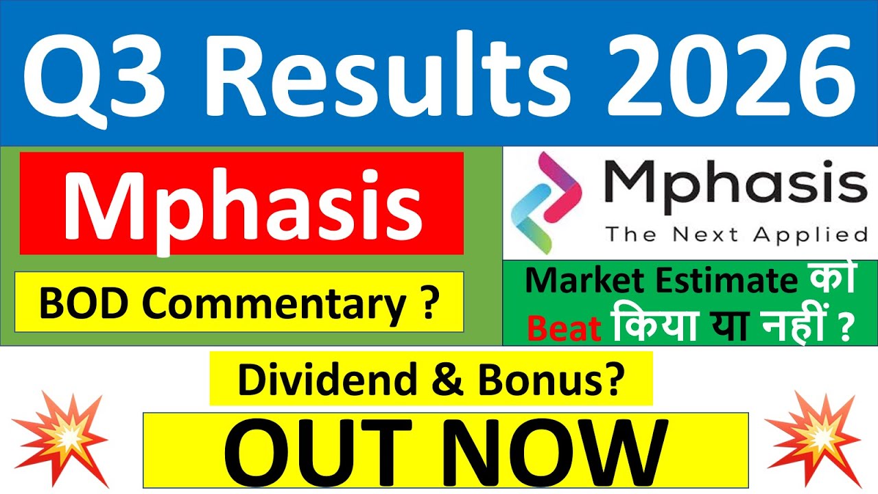 Mphasis q3 results 2026 | Mphasis results today | Mphasis Share News | Mphasis Share latest news