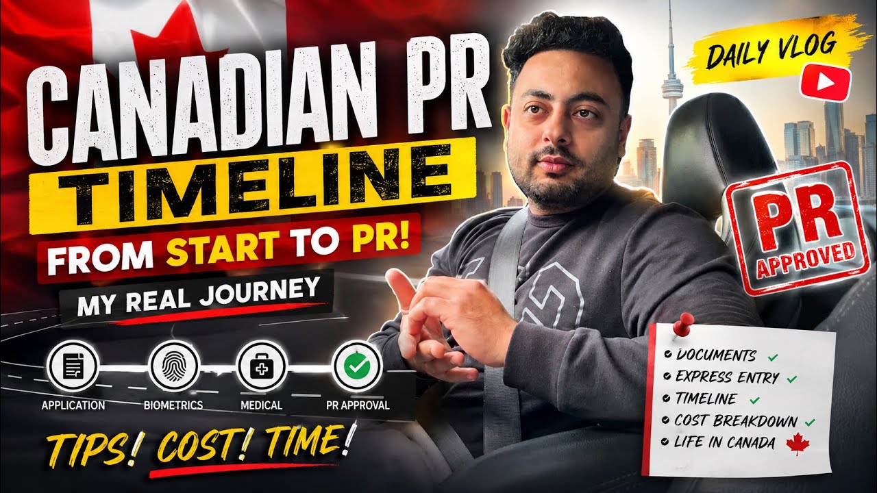 Хронология получения ПМЖ Канады 🇨🇦 || Влог на каждый день
