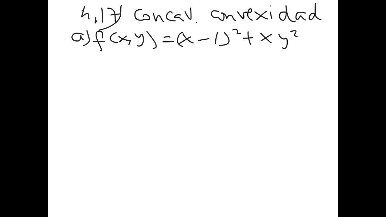 4.17. Concavidad y Convexidad