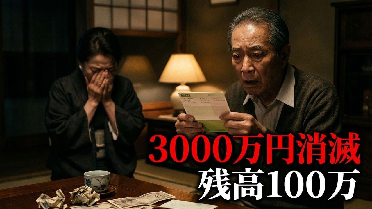 老後資金3000万円が消えた…70代夫婦を襲った「まさかの誤算」と悲劇の結末